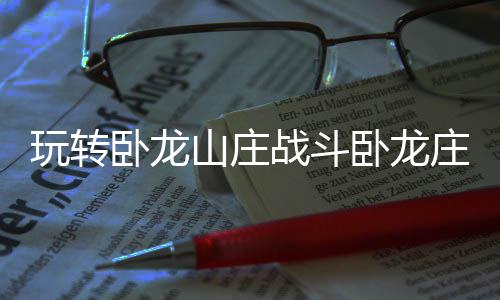 玩转卧龙卧龙战斗庄主的办法山庄