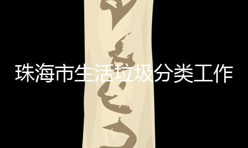 训成珠海作培办第活垃活动类工功举市生四场圾分