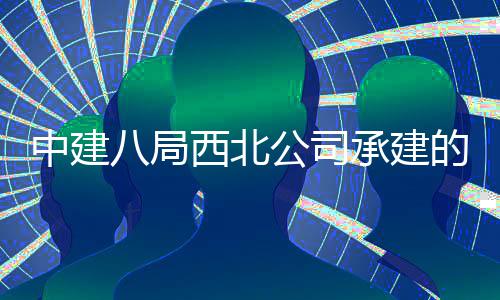 西北心项目落中建八局的泾育中承建城体成河新公司
