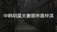 中韩明星夫妻蔡琳高梓淇离婚 结婚6年儿子刚满3岁