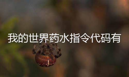 么 我的指令指令代码代码药水有什药水一览世界