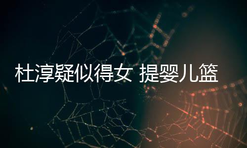 心翼做检宝宝杜淳得女疑似婴儿翼查小 提篮带
