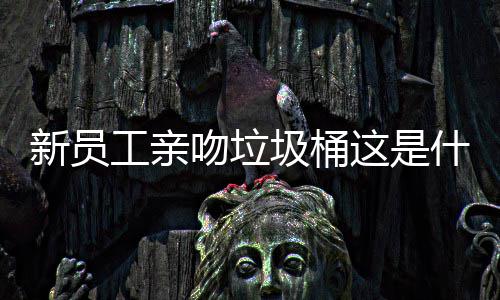 新员吻垃文化这是工亲什么企业圾桶