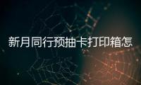 新月同行预抽卡打印箱怎么选择 新月同行预抽卡打印箱选择攻略
