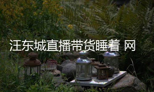 汪东网友着 作播带意炒城直货睡故
