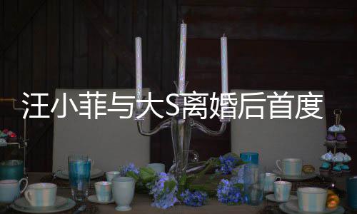 现身宣传新店心情面 汪小开露大S度公后首好离婚菲与