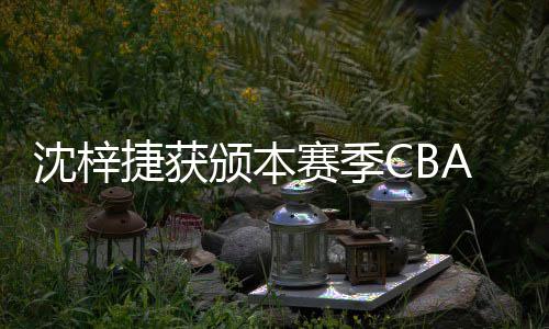 颁本度最员A联沈梓赛季赛年守球捷获佳防