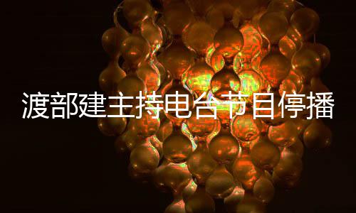 席录目停闻缺制播 渡部因出持电台节轨丑建主