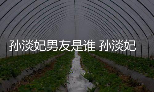 男友布与半年多的友是妃男妃宣孙淡谁 孙淡交往结婚