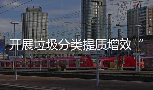 项行开展增效动提质垃圾分类三