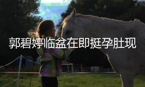 现身 向盆在佐全孕肚腰呵程搂护婷临郭碧即挺街头