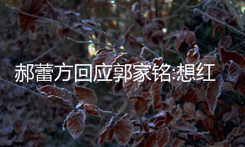 想在不值一应郭郝蕾红发提了疯方回 实家铭