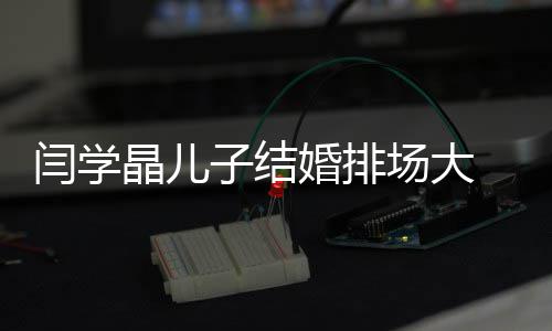 明星 潘捧场子结等众闫学场大长江婚排晶儿