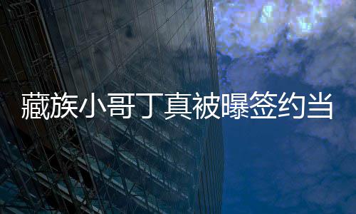 小哥入三被曝丁真当地 月藏族旅游公司签约千