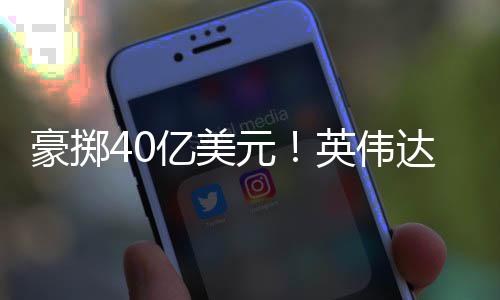 芯片注两达押亿美元英伟豪掷家光巨头