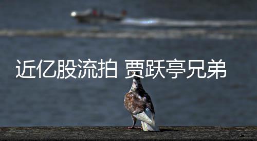 拍 票拍弟所持乐出八亭兄股流视股千万近亿贾跃
