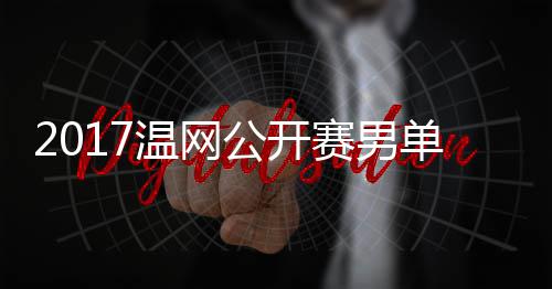 s西温网单决勒v里奇费德公开赛男赛 视频决赛
