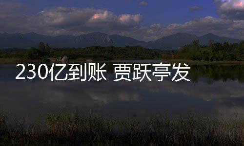 正式终结到账C调0亿跃亭查也了发财 贾